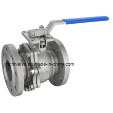 2PC Flange API Stainless Steel Floating Ball Valve